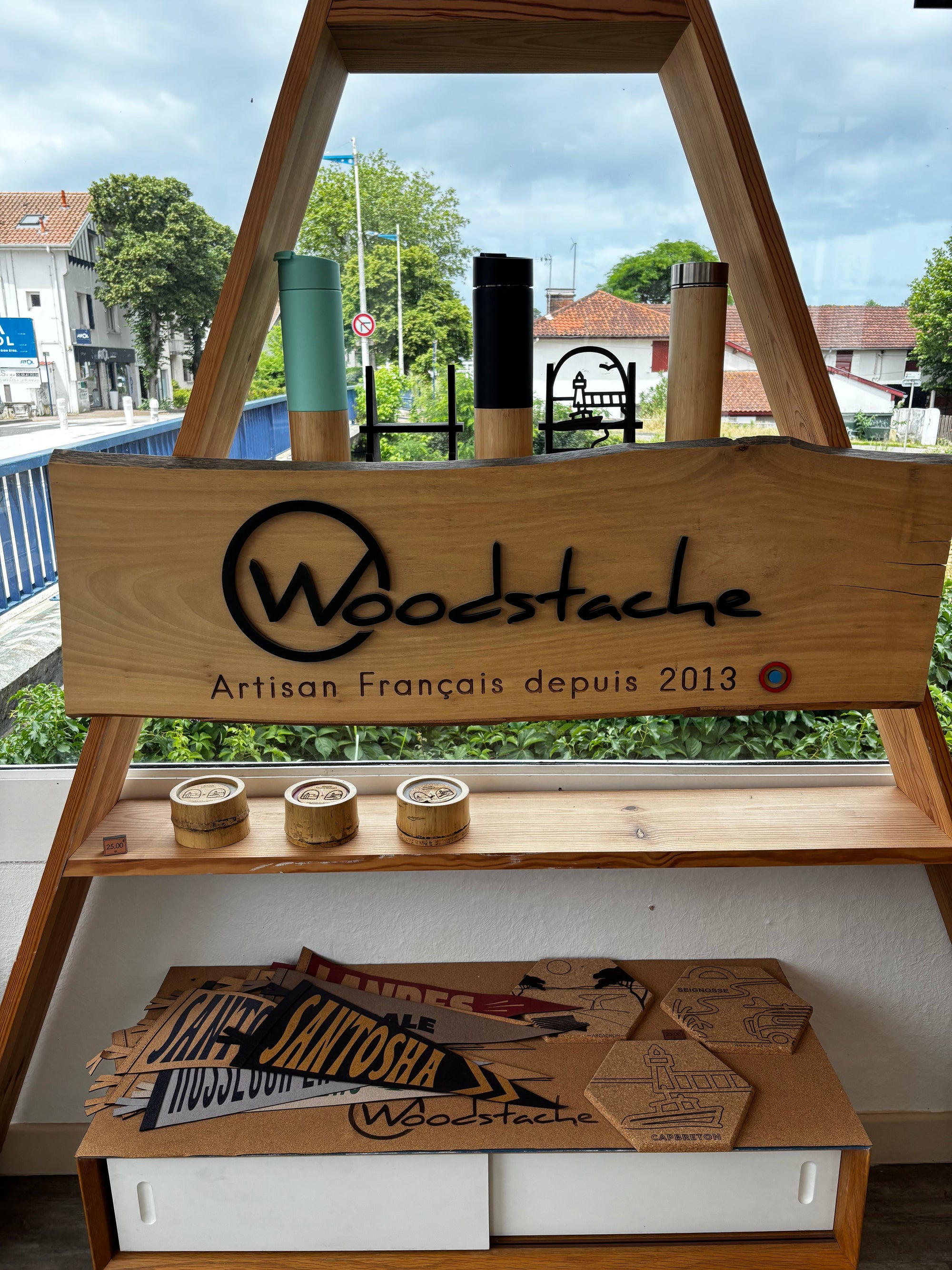 Skullwave x Woodstache Capbreton : quand le streetwear surf rencontre la déco Made in Landes
