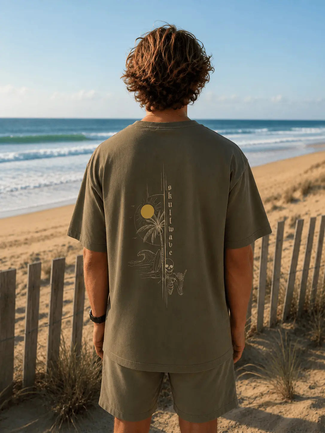 T-shirt Oversize Homme & Femme | Skullwave Hossegor