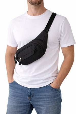 Sac Banane Noir Skullwave
