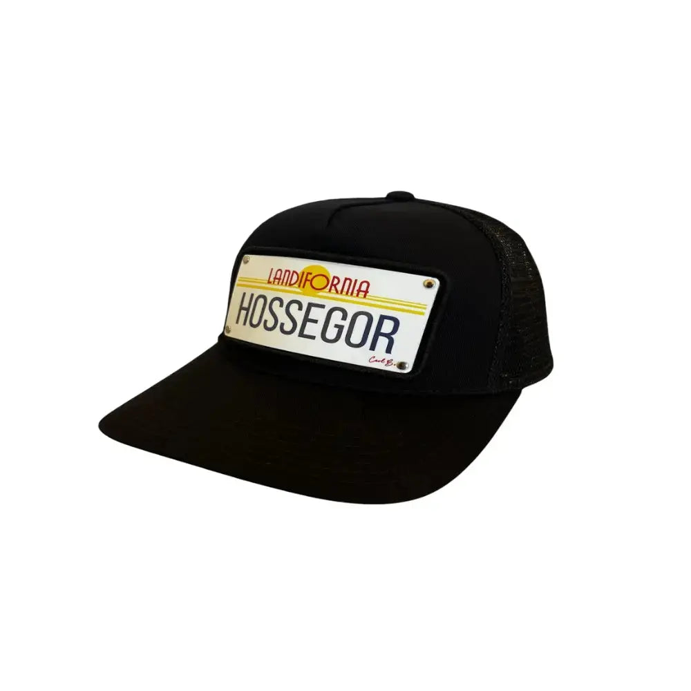 Casquette trucker noire Skullwave Hossegor style surf streetwear homme