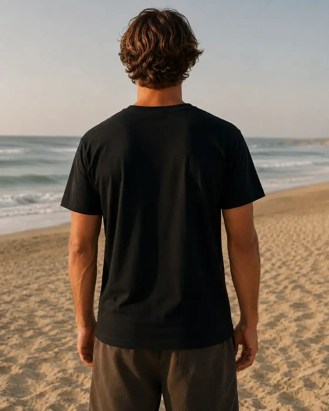 Skullwave Store T-shirt Original Homme T-shirt Rider Noir | Skullwave